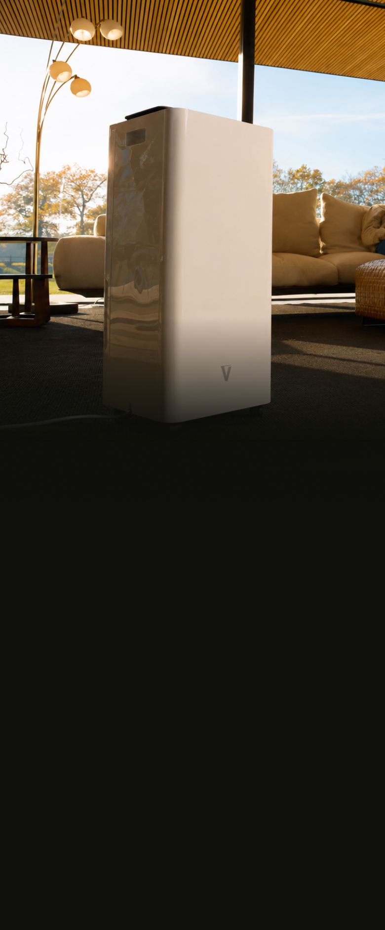 Powerful Moisture Removal — Instantly