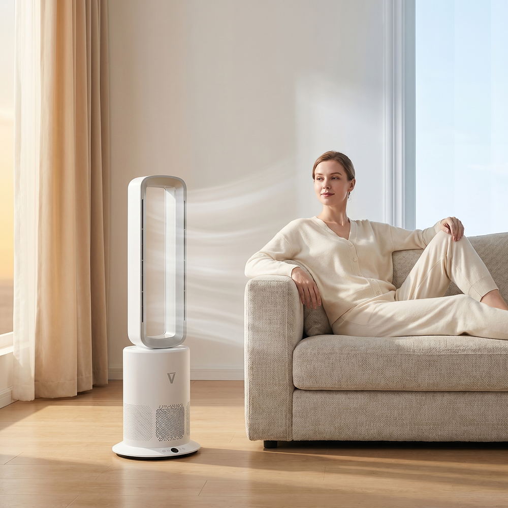 Vortex Air™ Cleanse - Bladeless Air Purifier (Heater & Cooler)